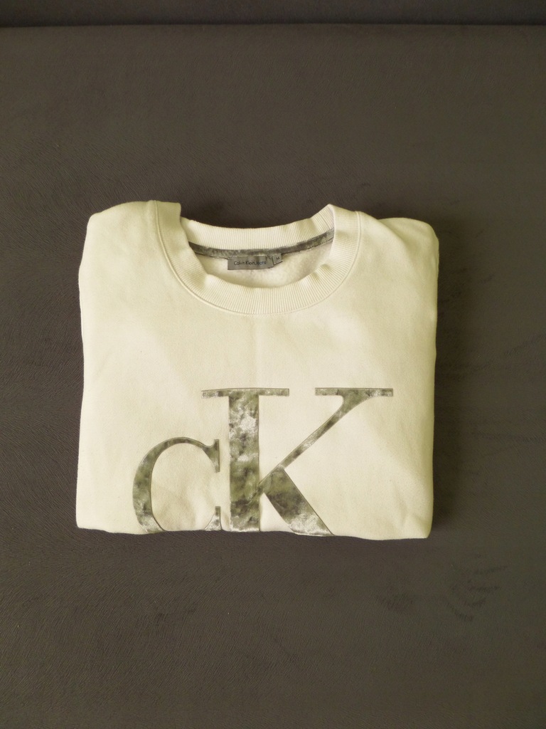 Bluza/Crewneck XS 60x50 Biała CALVIN KLEIN