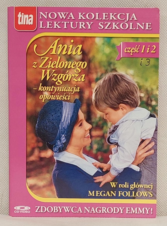 Ania Z Zielonego Wzgórza Postać Ania z Zielonego wzgórza Kontynuacja cz. 1-3 VCD - 12861383812