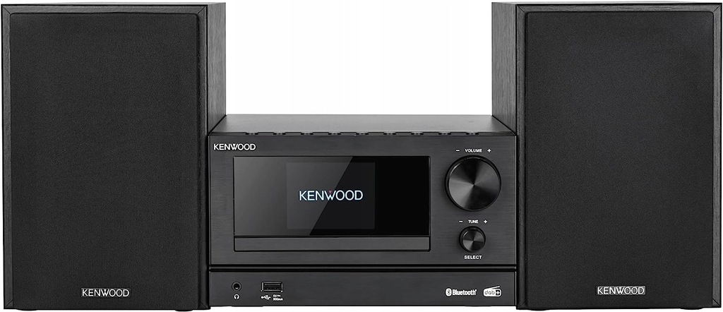 Wieża Kenwood M-7000S-B WIFI DAB+ Spotify Bluetooth FM CD MP3 USB 2 x 30 W