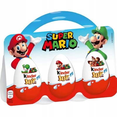 Kinder Joy Jajko Niespodzianka S Mario z Niemiec 9377311595