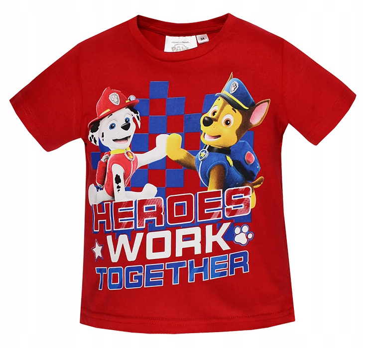 PSI PAW PATROL BLUZKA T-SHIRT DLA DZIECKA 110