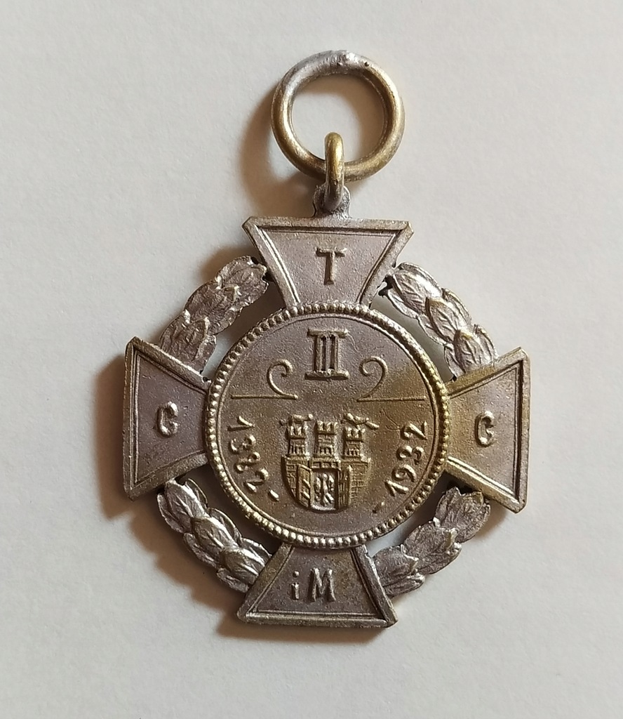 Kraków - Medal w zawodach cyklistów i motorzystów