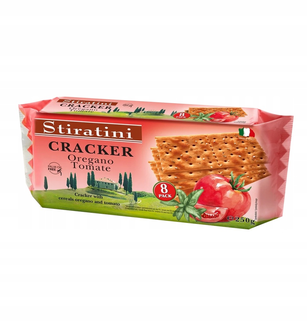 Stiratini Krakersy Oregano & Pomidor 250 g