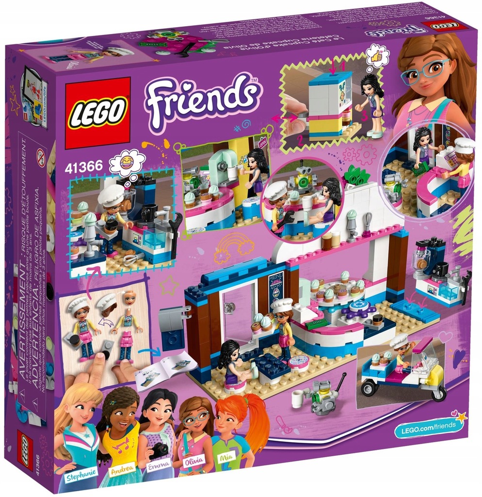 Купить LEGO FRIENDS Магазин капкейков Оливии (41366): отзывы, фото, характеристики в интерне-магазине Aredi.ru