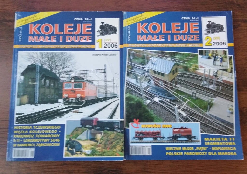 Koleje Małe i Duże numery 1(22) i 2 (23)/2006