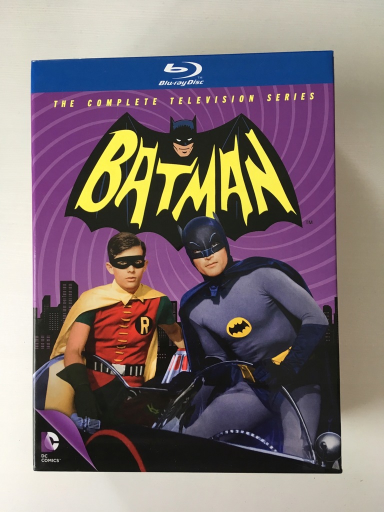 BATMAN THE COMPLETE TV SERIES (Adam West) Blu-Ray - 7480211076 - oficjalne  archiwum Allegro
