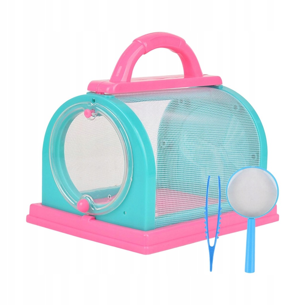 Butterfly Observation Box Compact Cage for Pink