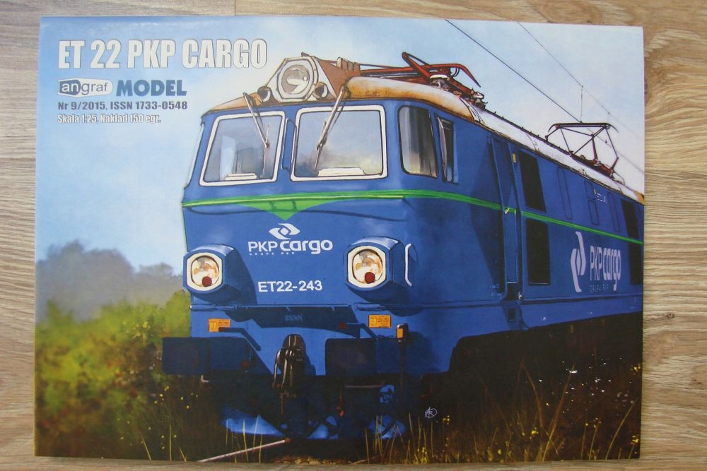 Lokomotywa ET 22 PKP CARGO Angraf Model 1:25 nr 9