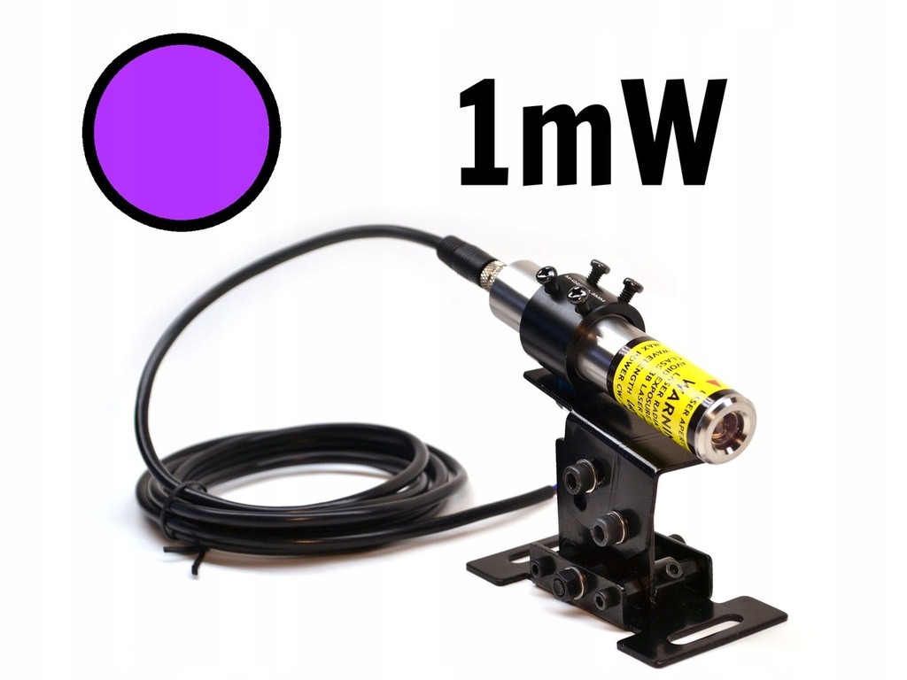 Laser liniowy fioletowy 1mW IP67 405nm LAMBDAWAVE
