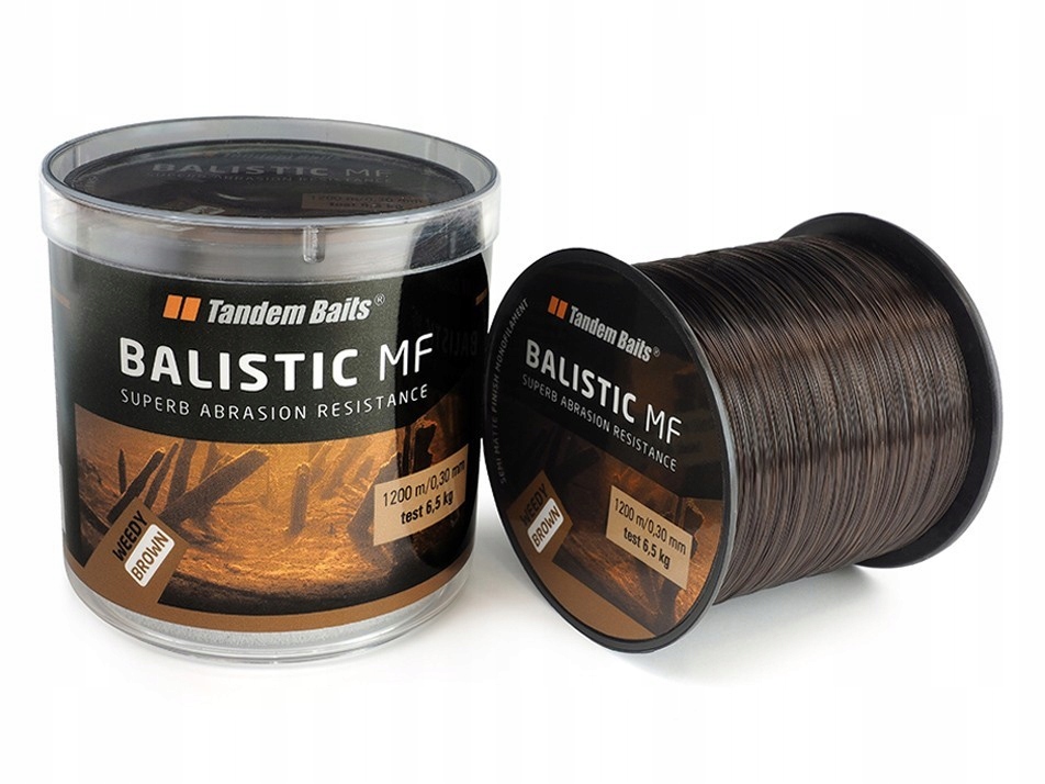 Tandem Baits - BALISTIC 0,30mm 6,5kg 600m BROWN