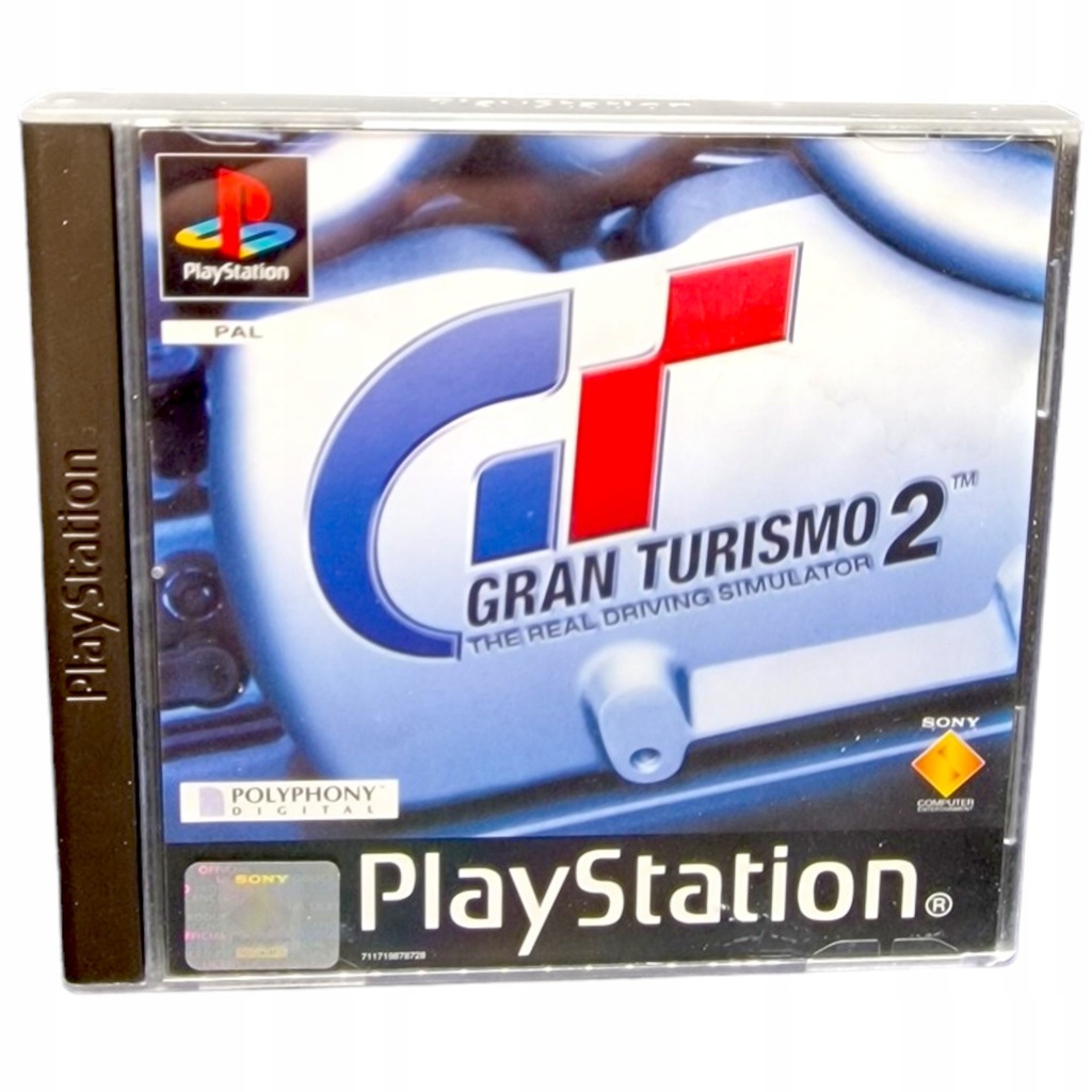 Gra retro PS1 PSX Gran Turismo 2 Sony PlayStation #1