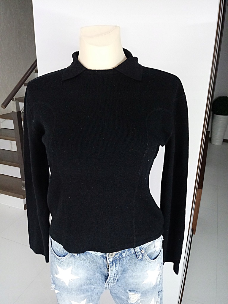 SWETER GOLF EMPORIO ARMANI 100% WEŁNA MERINOS R 50