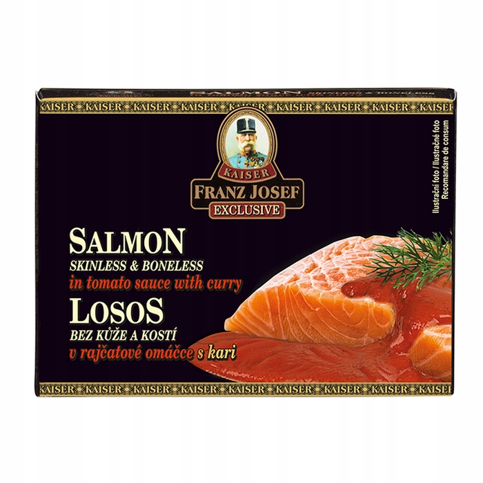 Franz Josef filet z łososia w sosie pomidor. 110g