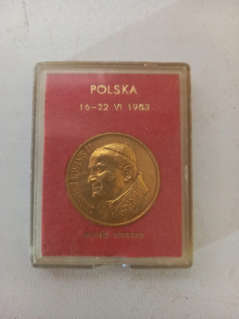 Moneta złocona Jan Paweł II1983r. 3028/23