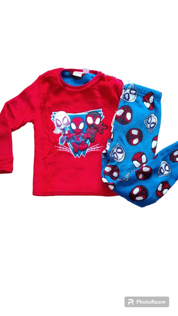 Primark Piżama Spiderman polar 110