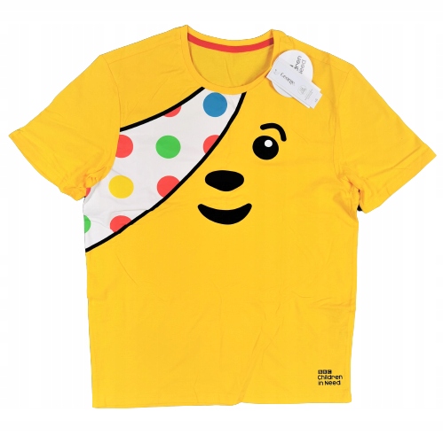 Żółty t-shirt M BBC CHILDREN IN NEED GEORGE