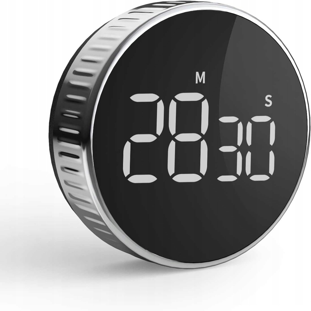 HOMMINI cyfrowy timer do gotowania z dużym wyświetlaczem LCD, głośny alarm