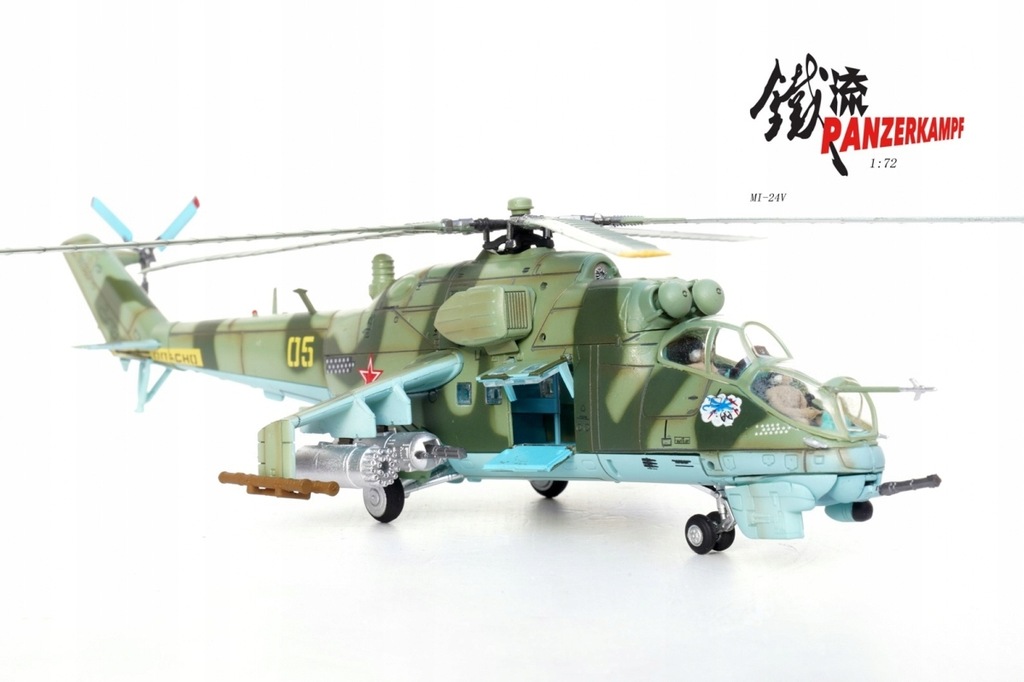 Mi-24V HIND-E SOVIET AF BAGRAM AFGANISTAN 1988 - PANZERKAMPF 1/72