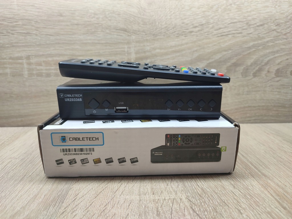 Dekoder DVB-T2 Cabletech URZ0336B