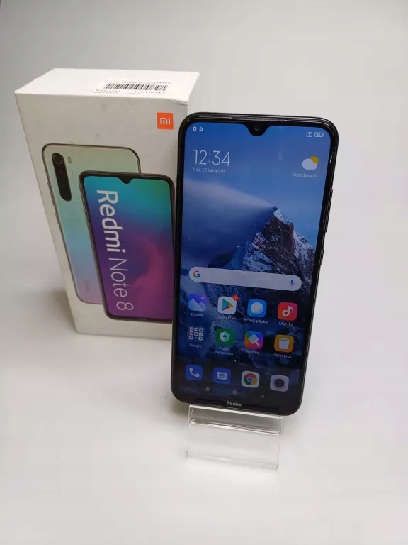 TELEFON REDMI NOTE 8 KOMPLET 4/64 GB