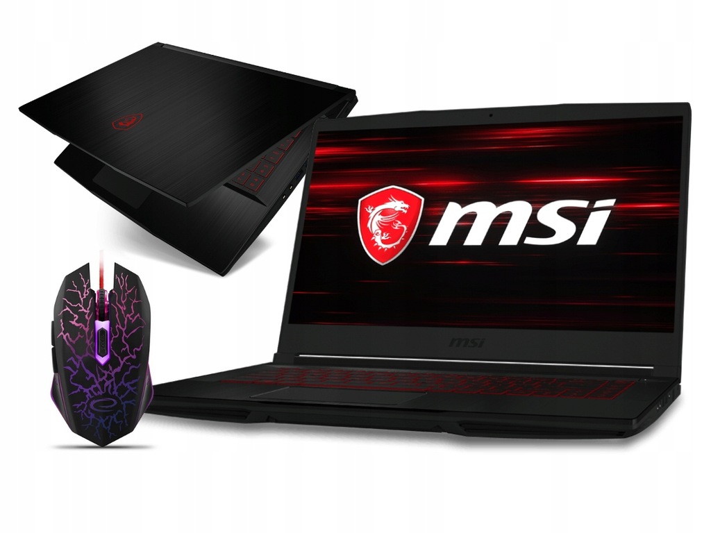 MSI GF63 i5-8300H GTX1050_4GB SSD 480GB 32GB IPS