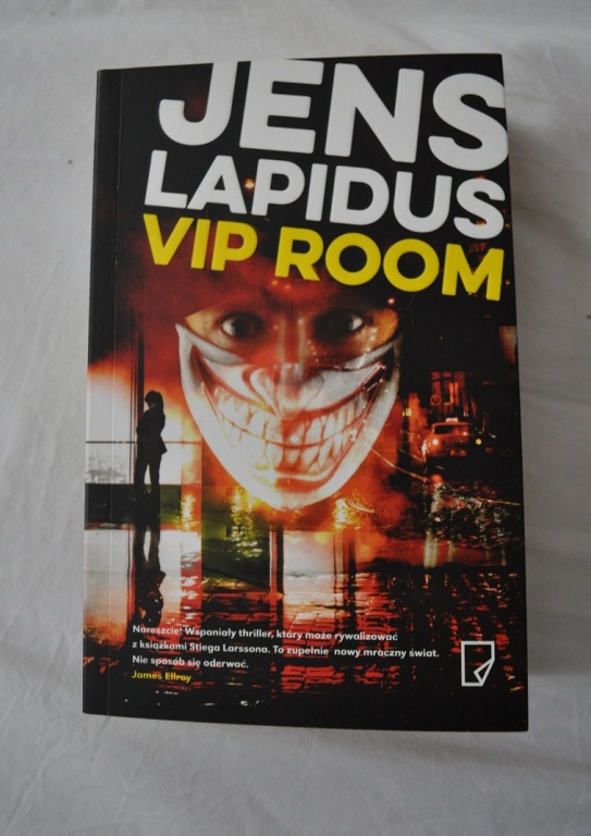 szwedzki kryminał Vip Room Jens Lapidus nowy I tom