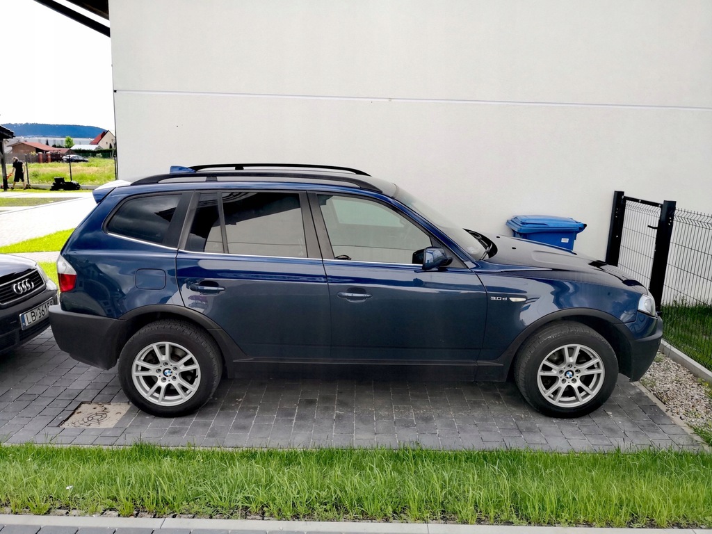 BMW X3 E83 3.0D MANUAL SKÓRA,NOWE OPONY,bixenon