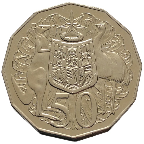 64751. Australia, 50 centów, 2004r.
