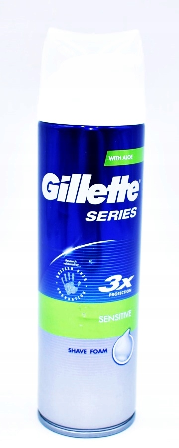 4701-16 ..GILLETTE... o#g PIANKA DO GOLENIA 250 ML