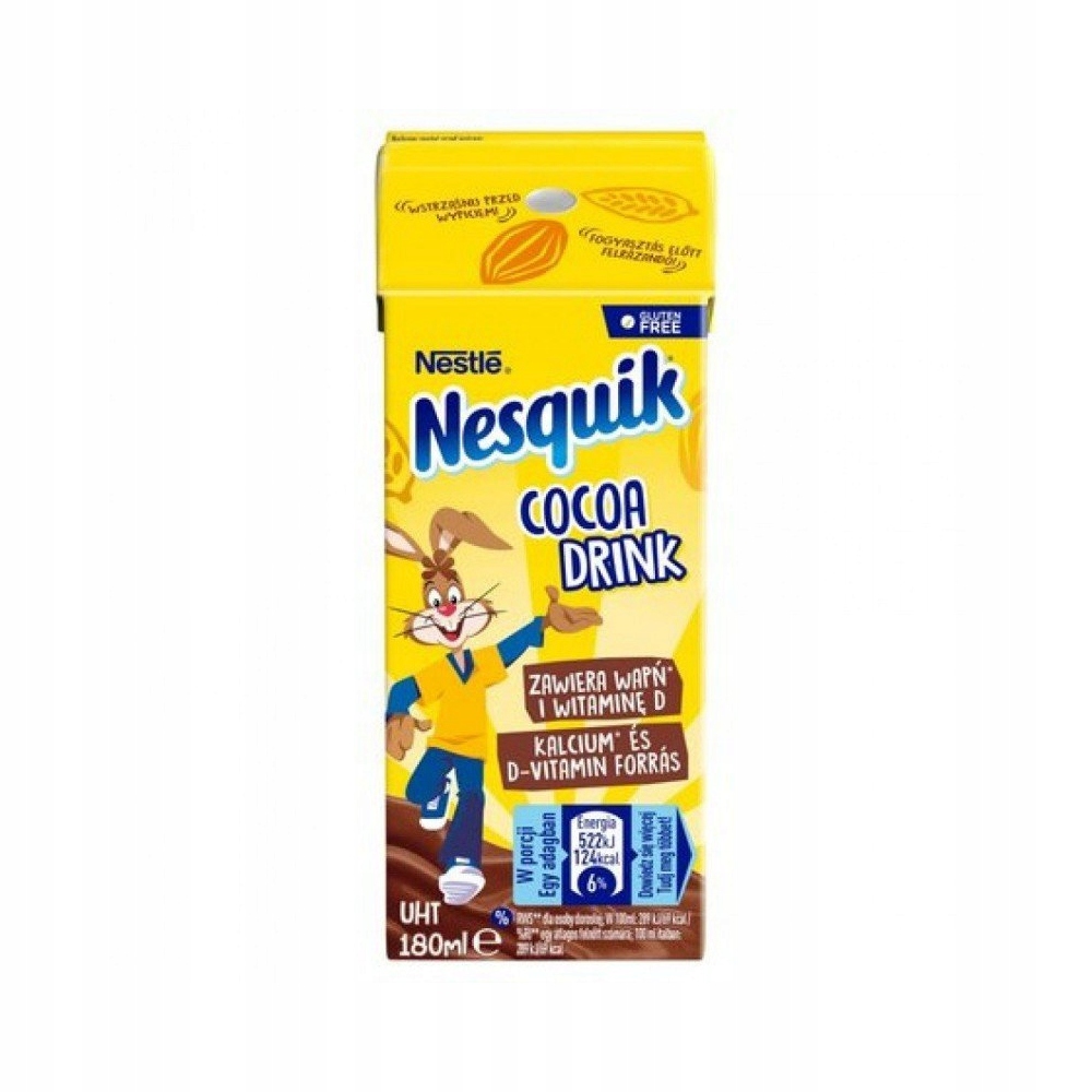 NESQUIK Napój kakaowy 180ml - KRÓTKA DATA