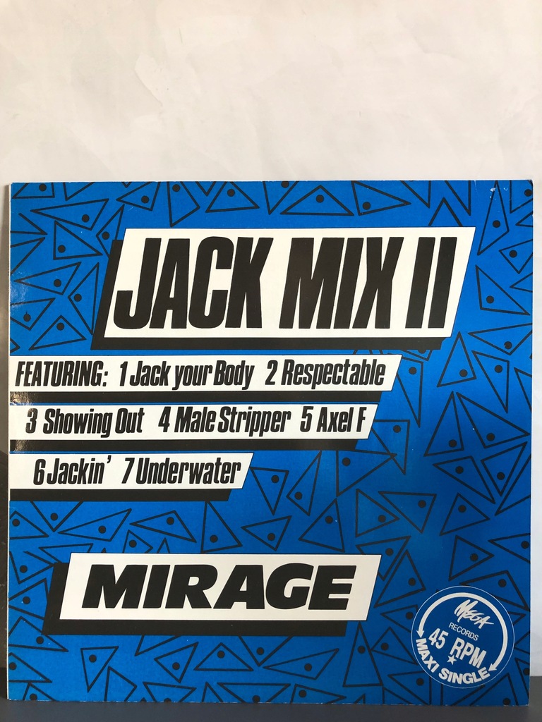 Купить Мираж - Джек Микс II 1987 ИТАЛО ДИСКО 1987: отзывы, фото, характеристики в интерне-магазине Aredi.ru