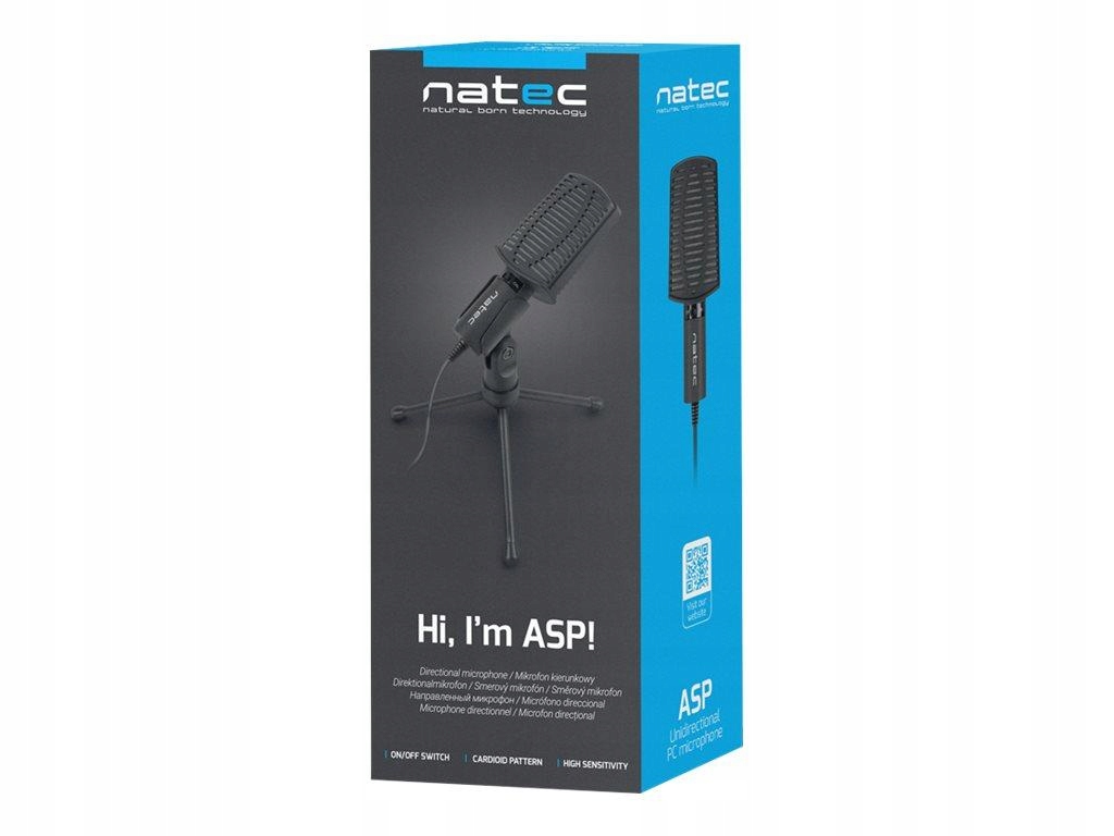 NATEC NMI-1236 Natec Mikrofon ASP
