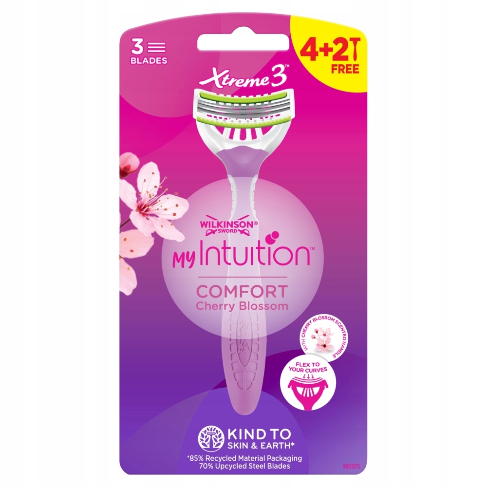 My Intuition Xtreme3 Comfort Cherry Blossom jednorazowe maszynki do golenia