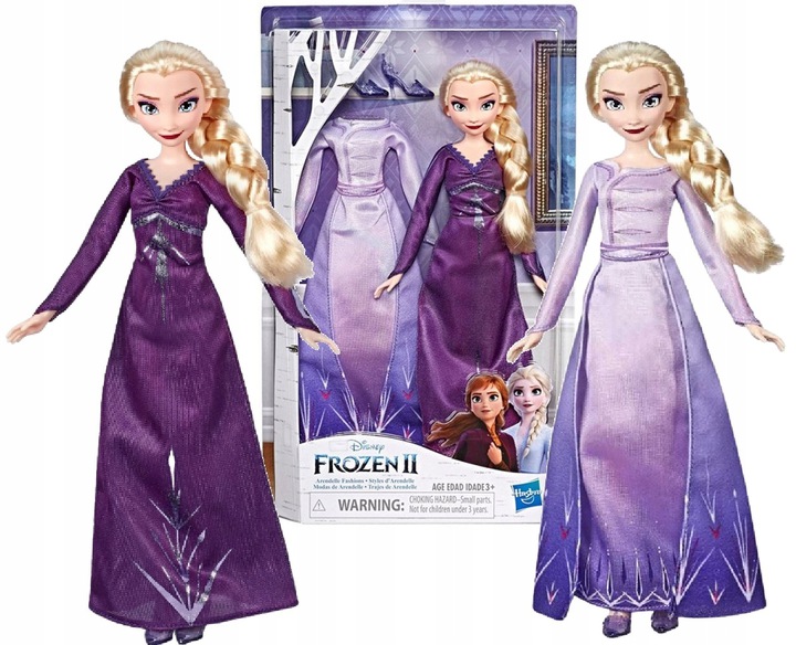 Lalka Elsa 2 Stroje KRAINA LODU 2 HASBRO E6907