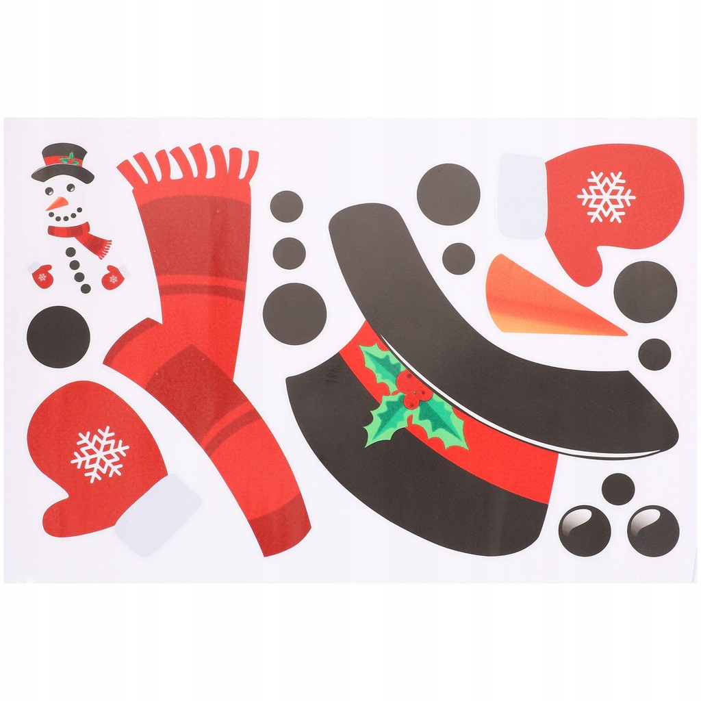Snowman Window Sticker Kid Stickers Christmas