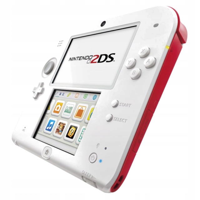 KONSOLA NINTENDO 2DS BIAŁO-CZERWONY