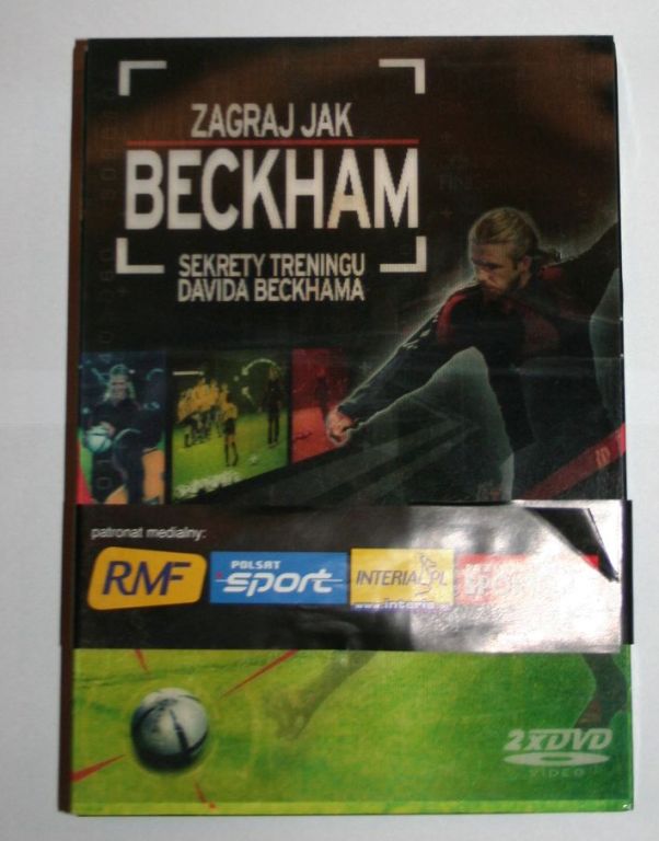 DVD Zagraj jak Beckham - sekrety treningu 2DVD