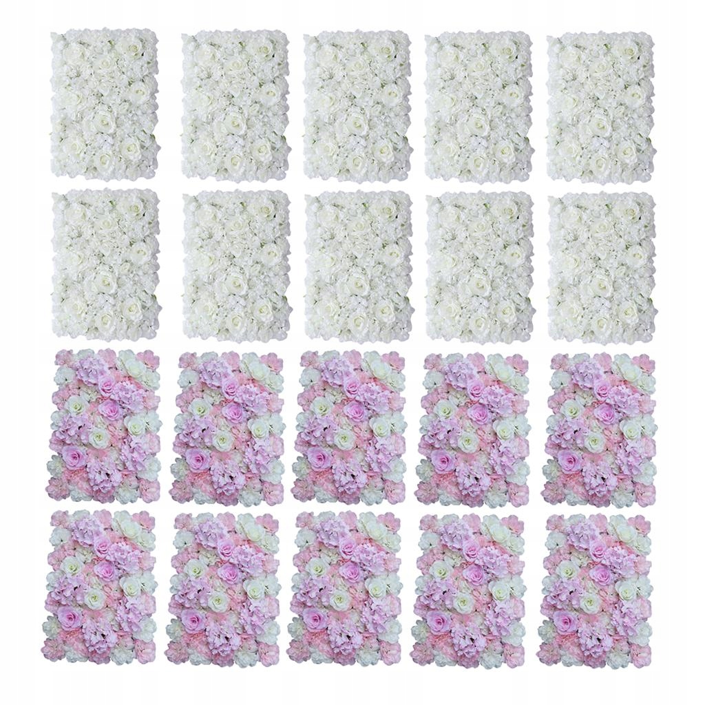 20Pcs Artificial flower panel Panels, Silk Flower