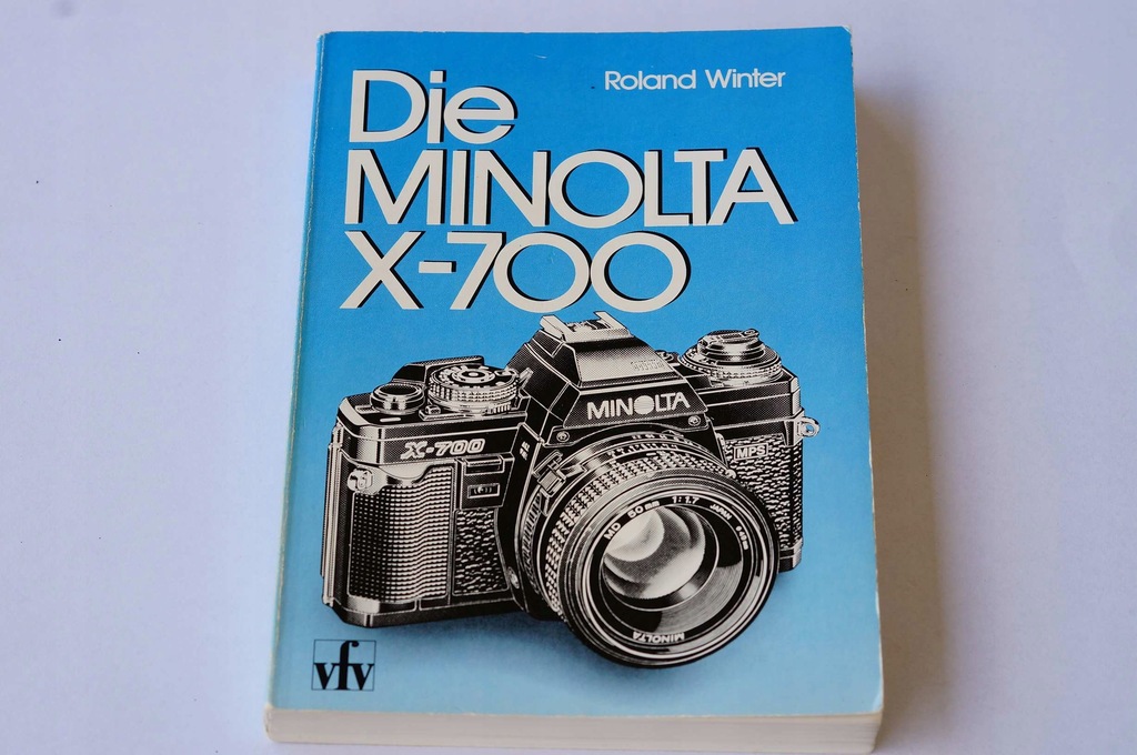 KSIĄŻKA DIE MINOLTA X-700 ROLAND WINTER JĘZ. NIEM.