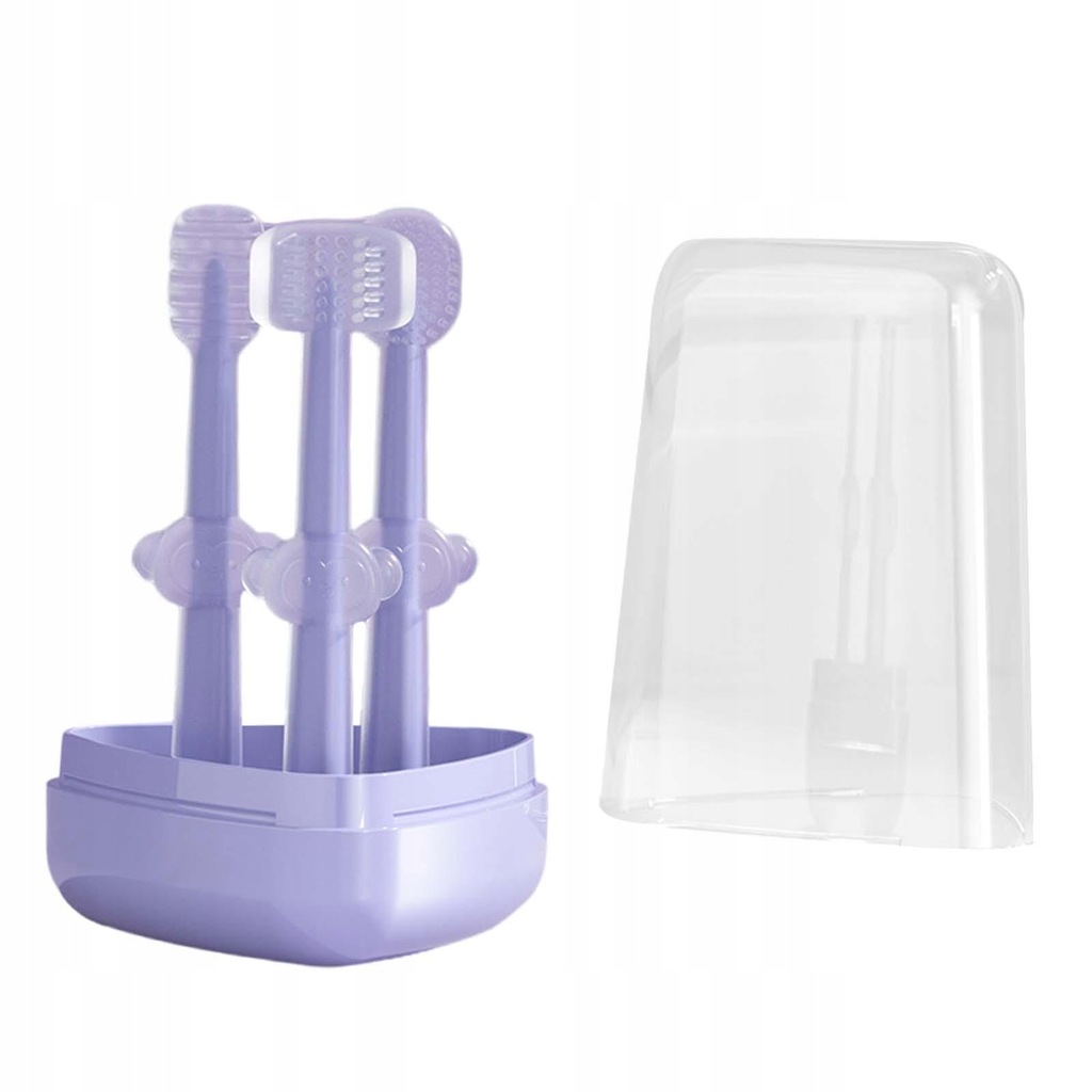 Baby Toothbrush Cleaner Oral Cleaning Violet