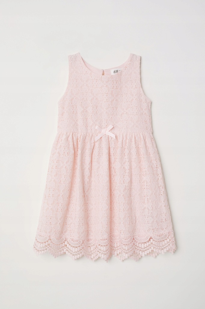 H&M koronkowa sukienka r 134/140