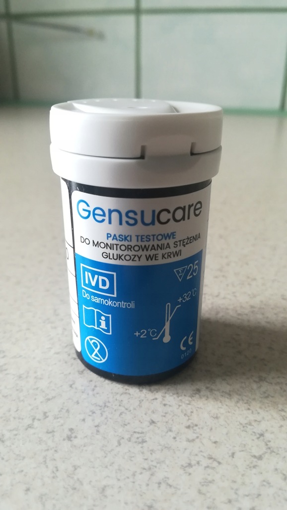 Paski testowe Gensucare 25szt.