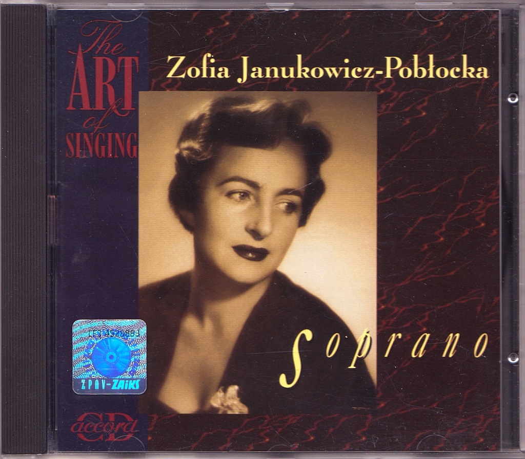 ZOFIA JANUKOWICZ-POBŁOCKA - SOPRANO [CD]