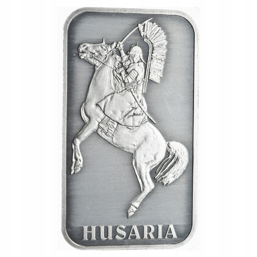 Husaria sztabka 1 oz uncja Srebra 2024 Antique
