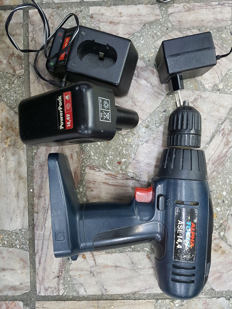 WIERTARKO WKRĘTARKA ALPHA TOOLS ASE 14,4