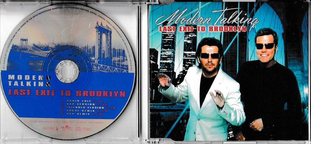 Płyta CD Modern Talking - Last Exit To Brooklyn ___________________________