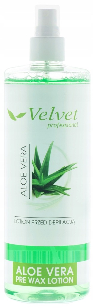 VELVET oczyszcz.lotion przed depilacją aloes 500ml