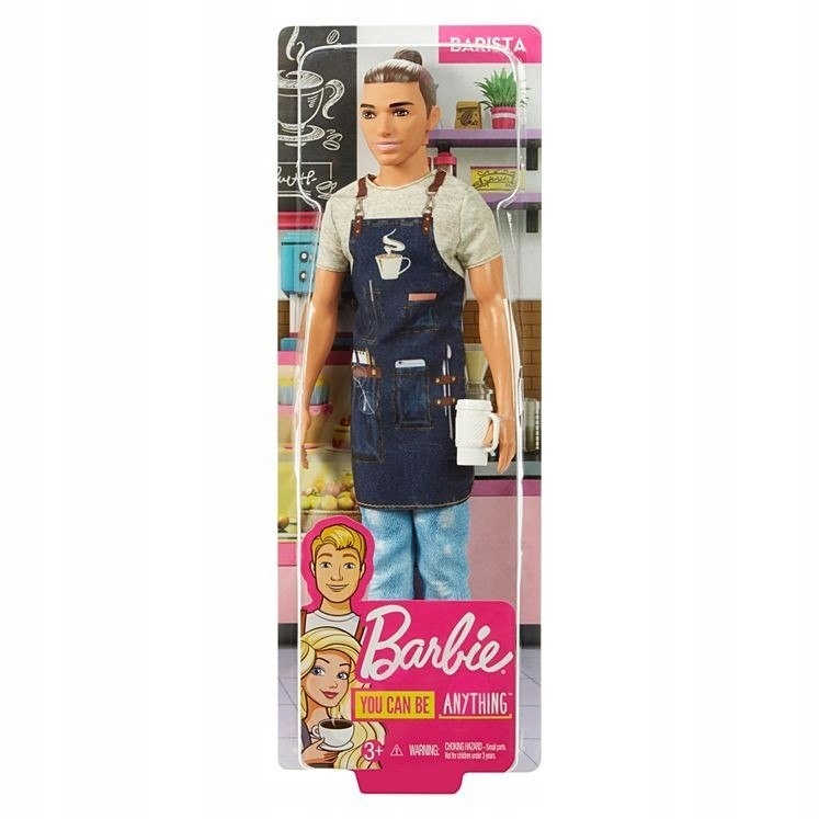 Lalka Barbie Kariera Ken Barista