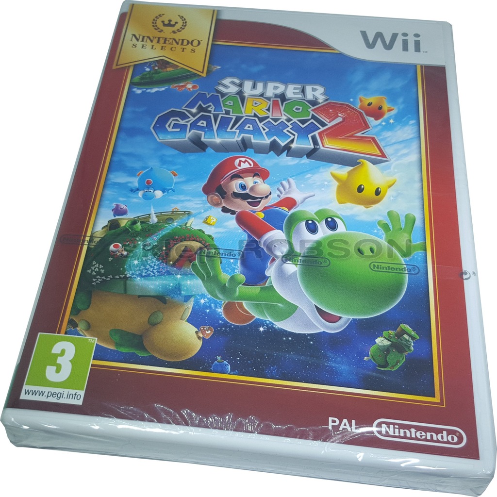 SUPER MARIO GALAXY 2 NINTENDO WII NOWY ROBSON