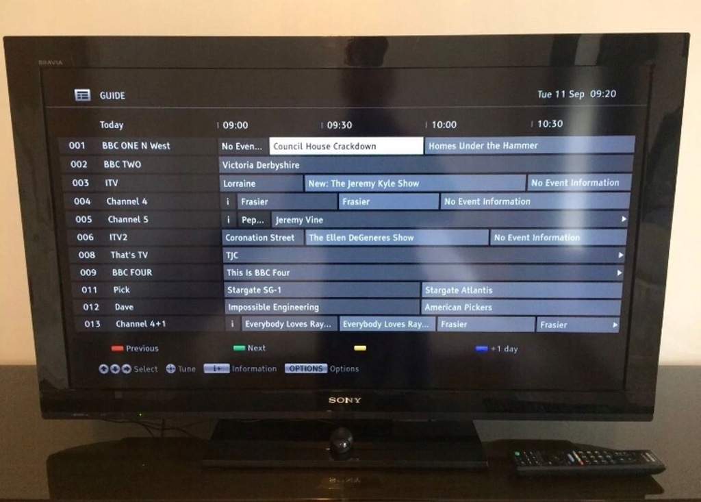 Tv Lcd SONY Bravia 40 cali KDL40BX420 + pilot 11127694692